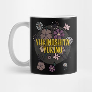 Aesthetic Proud Name Yukino Flowers Anime Retro Style Mug